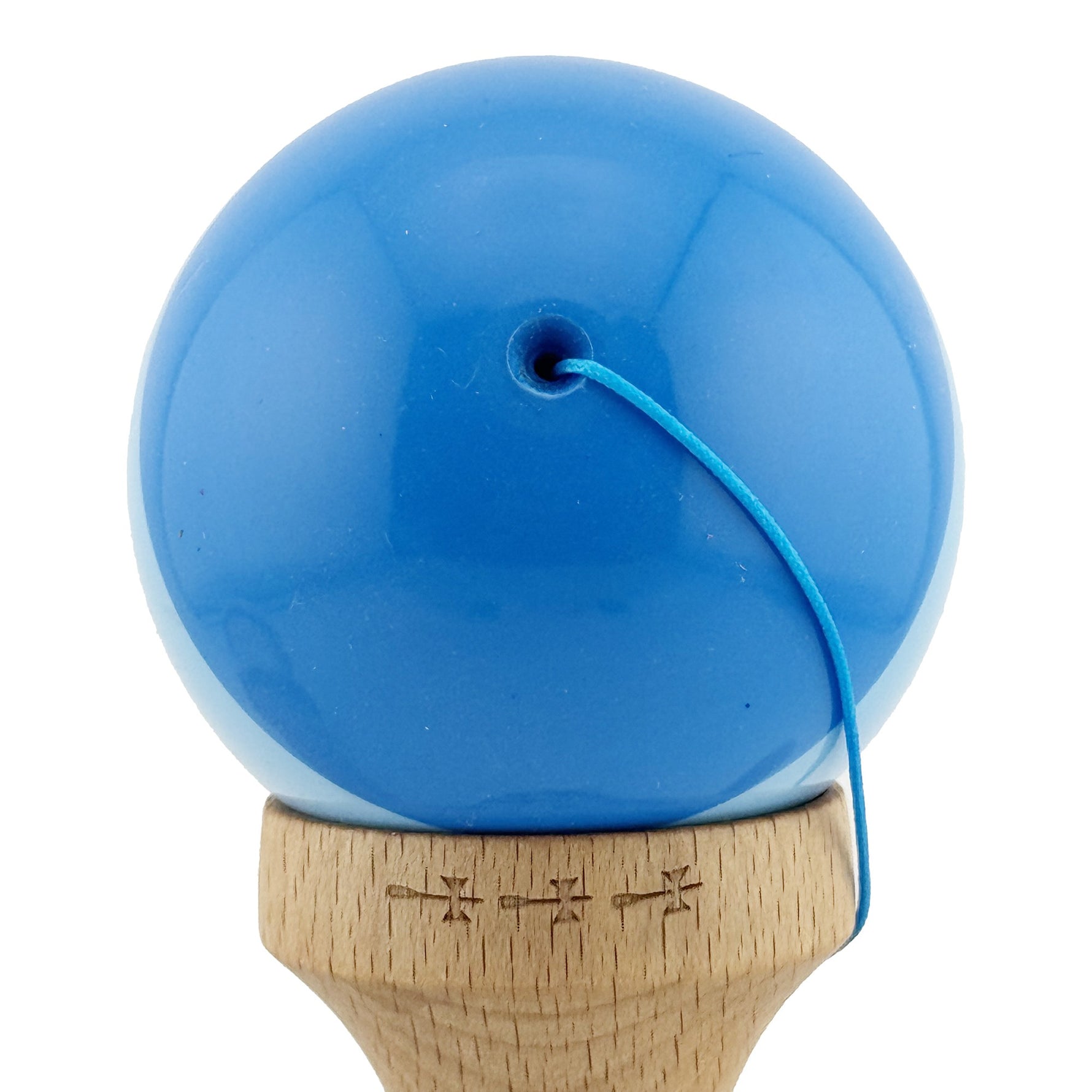 Kendama X Originala, Profesionala, Flippy, Big Cups V2, Super Sticky cu Cupe Mari, Rulment Metalic, din lemn 18 cm, Ata