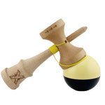 Kendama X Originala, Profesionala, Flippy, Big Cups V2, Super Sticky cu Cupe Mari, Rulment Metalic, din lemn 18 cm, Ata