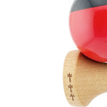 Kendama X Originala, Profesionala, Flippy, Big Cups V2, Super Sticky cu Cupe Mari, Rulment Metalic, din lemn 18 cm, Ata