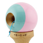 Kendama X Originala, Profesionala, Flippy, Big Cups V2, Super Sticky cu Cupe Mari, Rulment Metalic, din lemn 18 cm, Ata