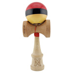 Kendama X Originala, Profesionala, Flippy, Big Cups V2, Super Sticky cu Cupe Mari, Rulment Metalic, din lemn 18 cm, Ata
