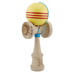 Kendama X Originala, Profesionala, Flippy, Big Cups V2, Super Sticky Legendary Cupe Mari, Rulment Metalic cu Ata 55 cm,