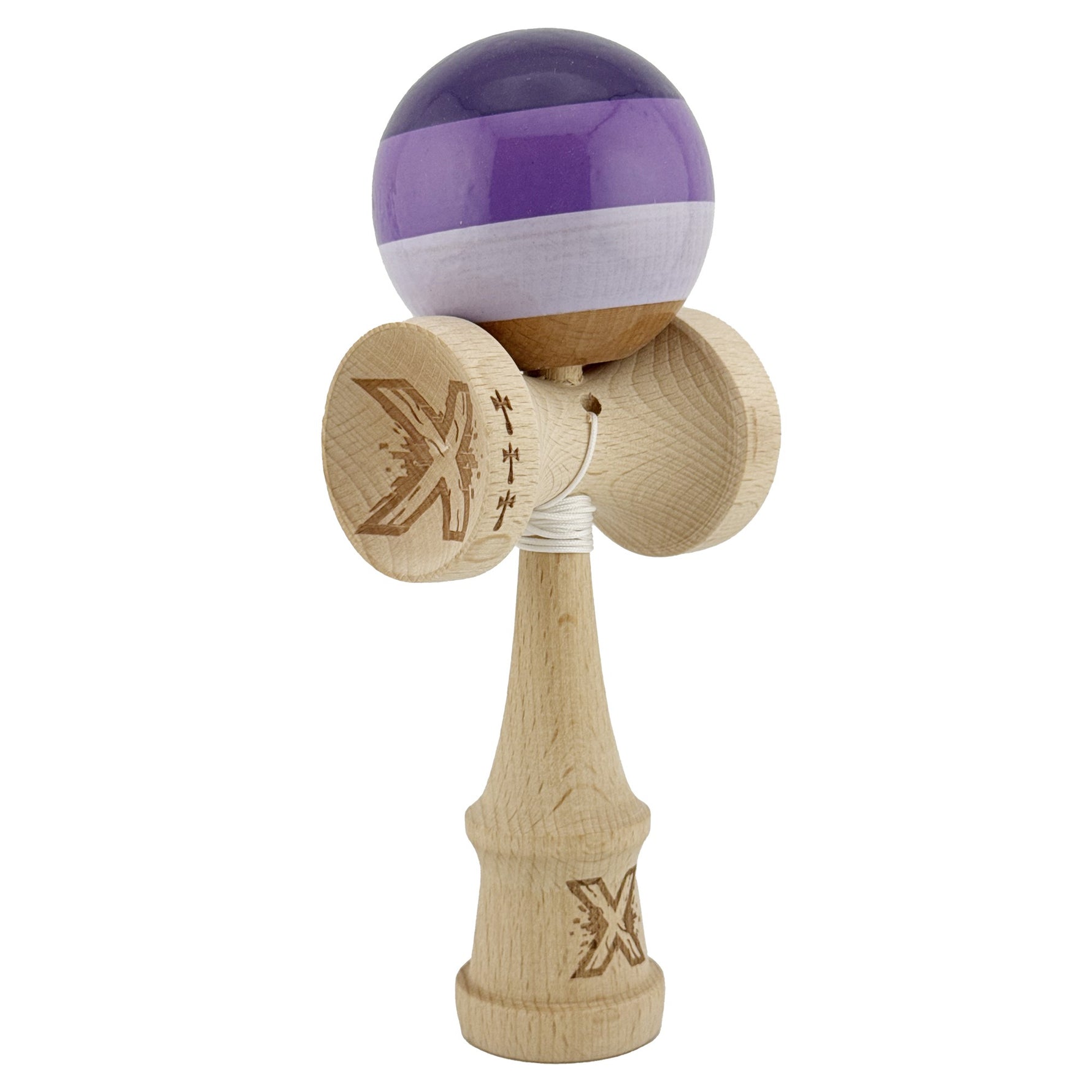Kendama X Originala, Profesionala, Flippy, Big Cups V2, Super Sticky Legendary Cupe Mari, Rulment Metalic cu Ata 55 cm,