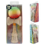 Kendama X Originala, Profesionala, Flippy, Big Cups V2, Super Sticky Cupe Mari, Rulment Metalic cu Ata 55 cm,