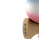 Kendama X Originala, Profesionala, Flippy, Big Cups V2, Super Sticky Cupe Mari, Rulment Metalic cu Ata 55 cm, Gradient