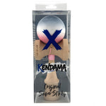 Kendama X Originala, Profesionala, Flippy, Big Cups V2, Super Sticky Cupe Mari, Rulment Metalic cu Ata 55 cm, Gradient