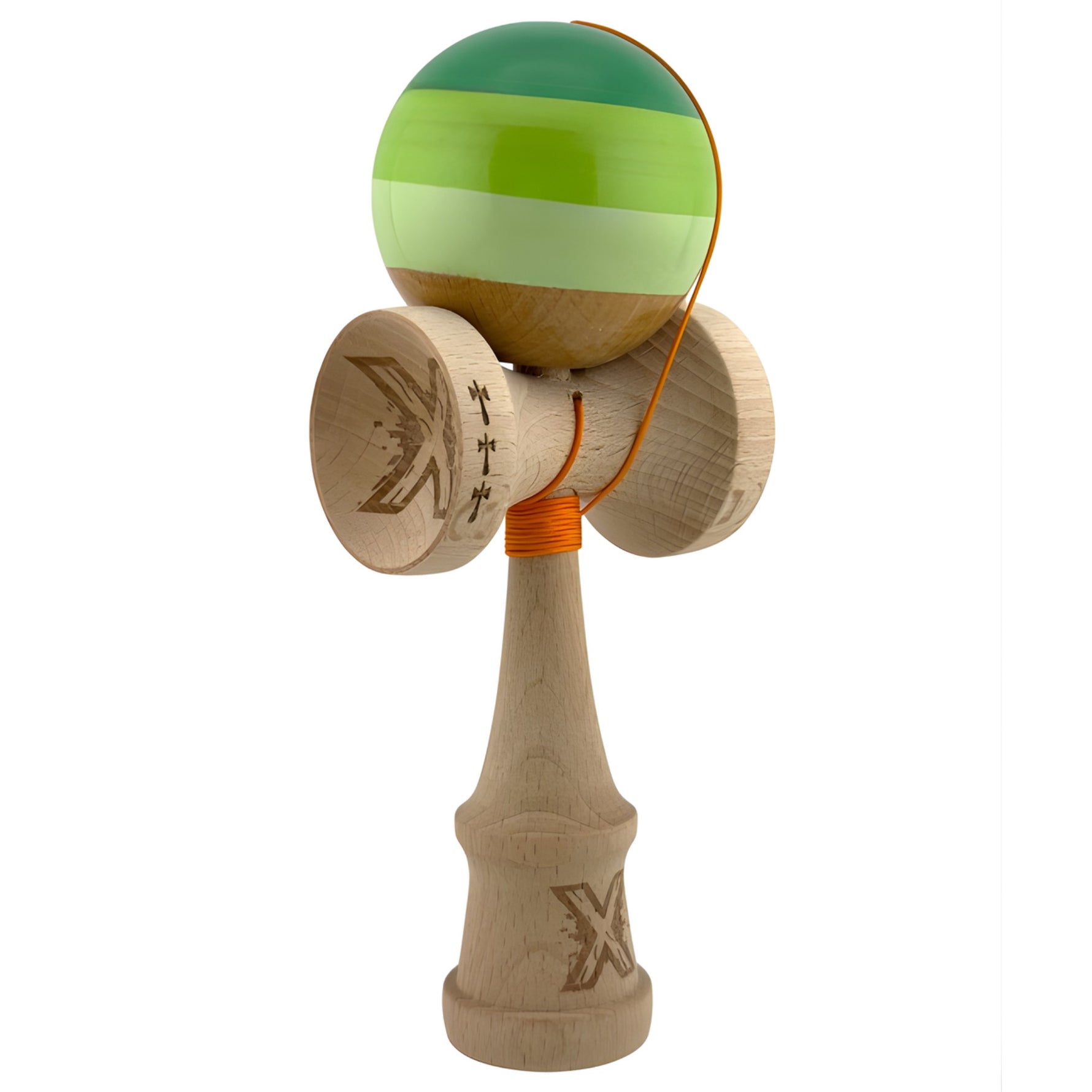 Kendama X Originala, Profesionala, Flippy, Big Cups V2, Super Sticky Legendary Cupe Mari, Rulment Metalic cu Ata 55 cm,