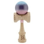 Kendama X Originala, Profesionala, Flippy, Big Cups V2, Super Sticky cu Cupe Mari, din lemn 18 cm, Rulment Metalic cu