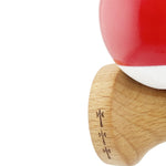 Kendama X Originala, Profesionala, Flippy, Big Cups V2, Super Sticky cu Cupe Mari, din lemn 18 cm, Rulment Metalic cu