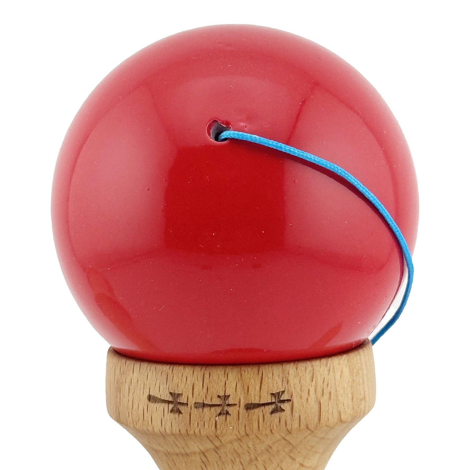 Kendama X Originala, Profesionala, Flippy, Big Cups V2, Super Sticky cu Cupe Mari, din lemn 18 cm, Rulment Metalic cu