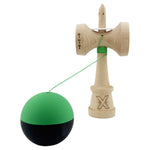 Kendama X Originala, Profesionala, Flippy, Cupe Mari KING SIZE V3, Rubber Grip, Gaura in Baza, Rulment Metalic, din