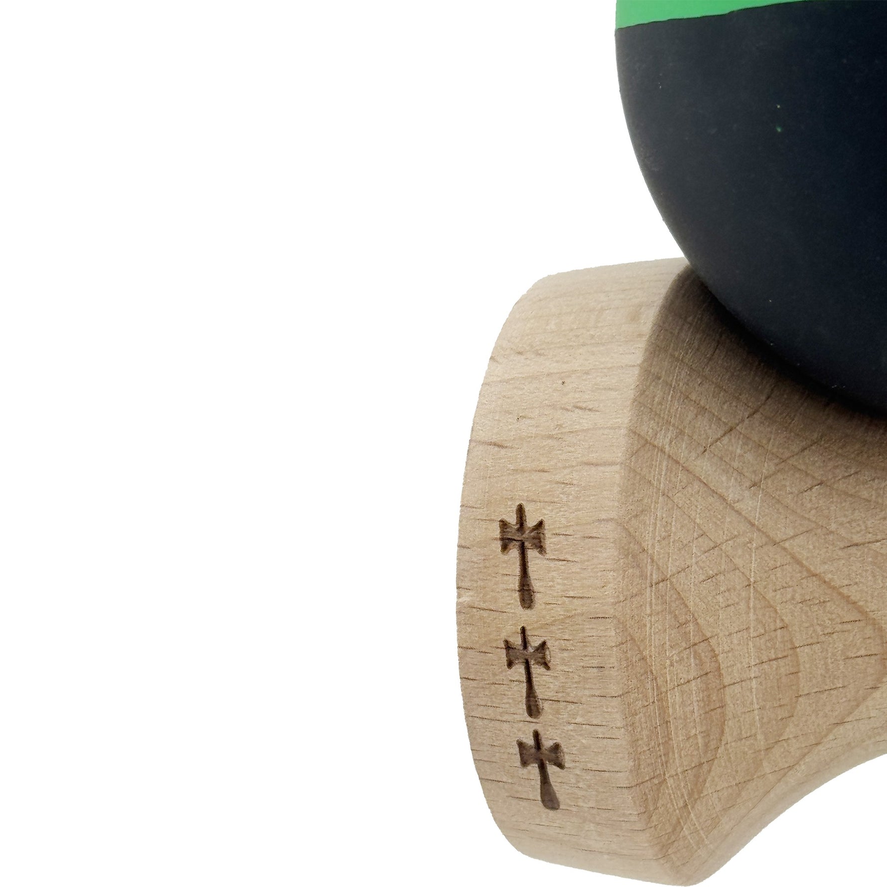 Kendama X Originala, Profesionala, Flippy, Cupe Mari KING SIZE V3, Rubber Grip, Gaura in Baza, Rulment Metalic, din