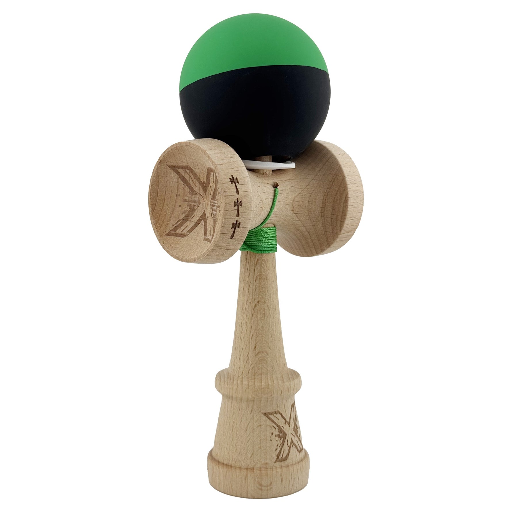 Kendama X Originala, Profesionala, Flippy, Cupe Mari KING SIZE V3, Rubber Grip, Gaura in Baza, Rulment Metalic, din