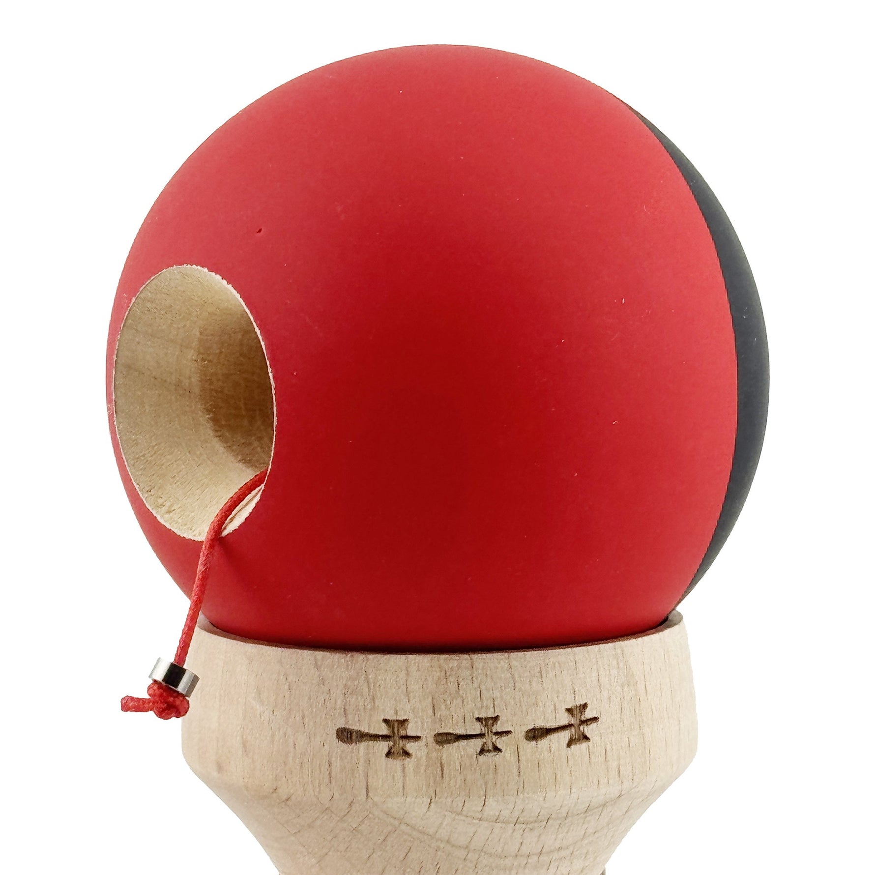 Kendama X Originala, Profesionala, Flippy, Cupe Mari KING SIZE V3, Rubber Grip, Gaura in Baza, Rulment Metalic, din