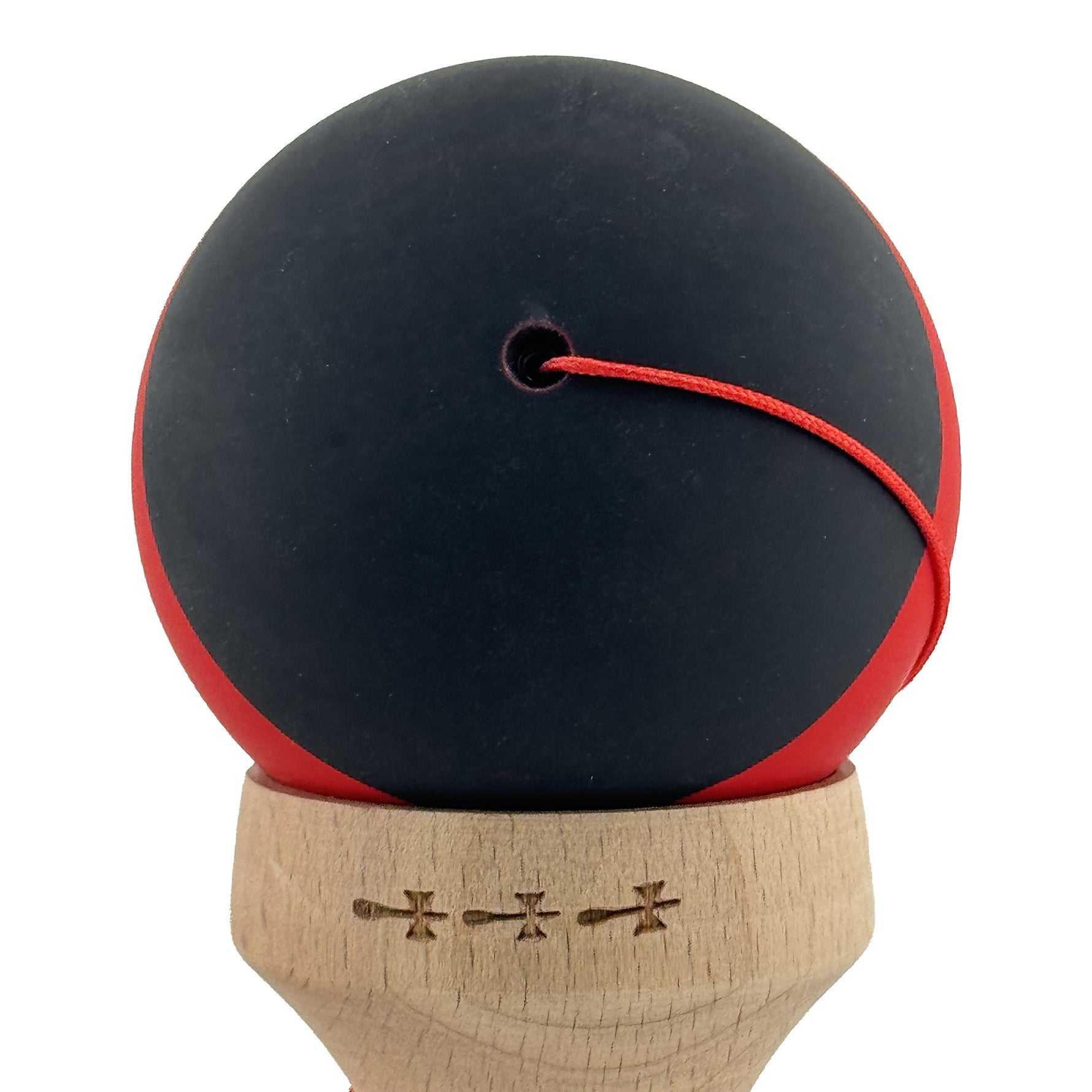 Kendama X Originala, Profesionala, Flippy, Cupe Mari KING SIZE V3, Rubber Grip, Gaura in Baza, Rulment Metalic, din