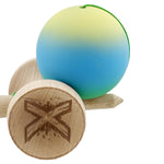 Kendama X Originala, Profesionala, Flippy, Cupe Mari KING SIZE V3, Rubber Grip, Gaura in Baza, Rulment Metalic, din