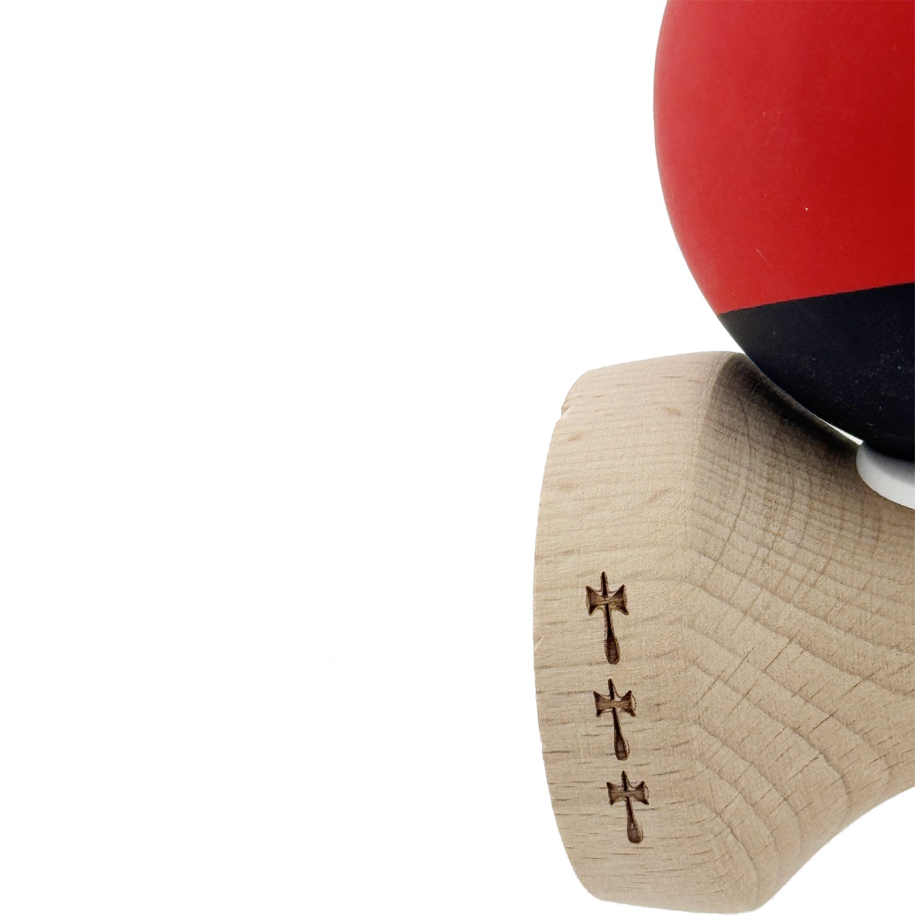 Kendama X Originala, Profesionala, Flippy, Cupe Mari KING SIZE V3, Rubber Grip, Gaura in Baza, Rulment Metalic, din