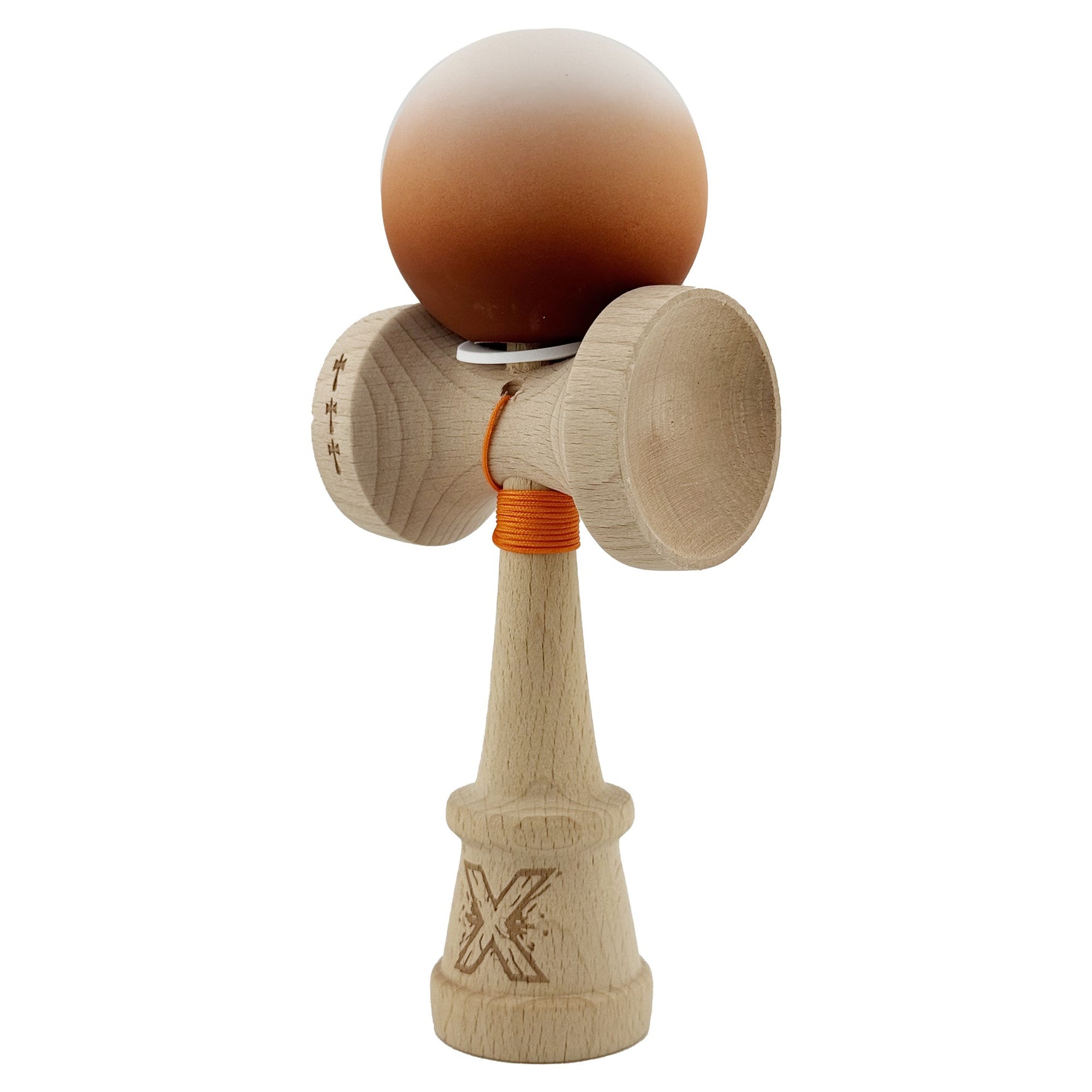 Kendama X Originala, Profesionala, Flippy, Cupe Mari KING SIZE V3, Rubber Grip, Gaura in Baza, Rulment Metalic, din