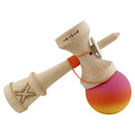 Kendama X Originala, Profesionala, Flippy, Cupe Mari KING SIZE V3, Rubber Grip, Gaura in Baza, Rulment Metalic, din