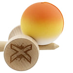 Kendama X Originala, Profesionala, Flippy, Cupe Mari KING SIZE V3, Rubber Grip, Gaura in Baza, Rulment Metalic, din
