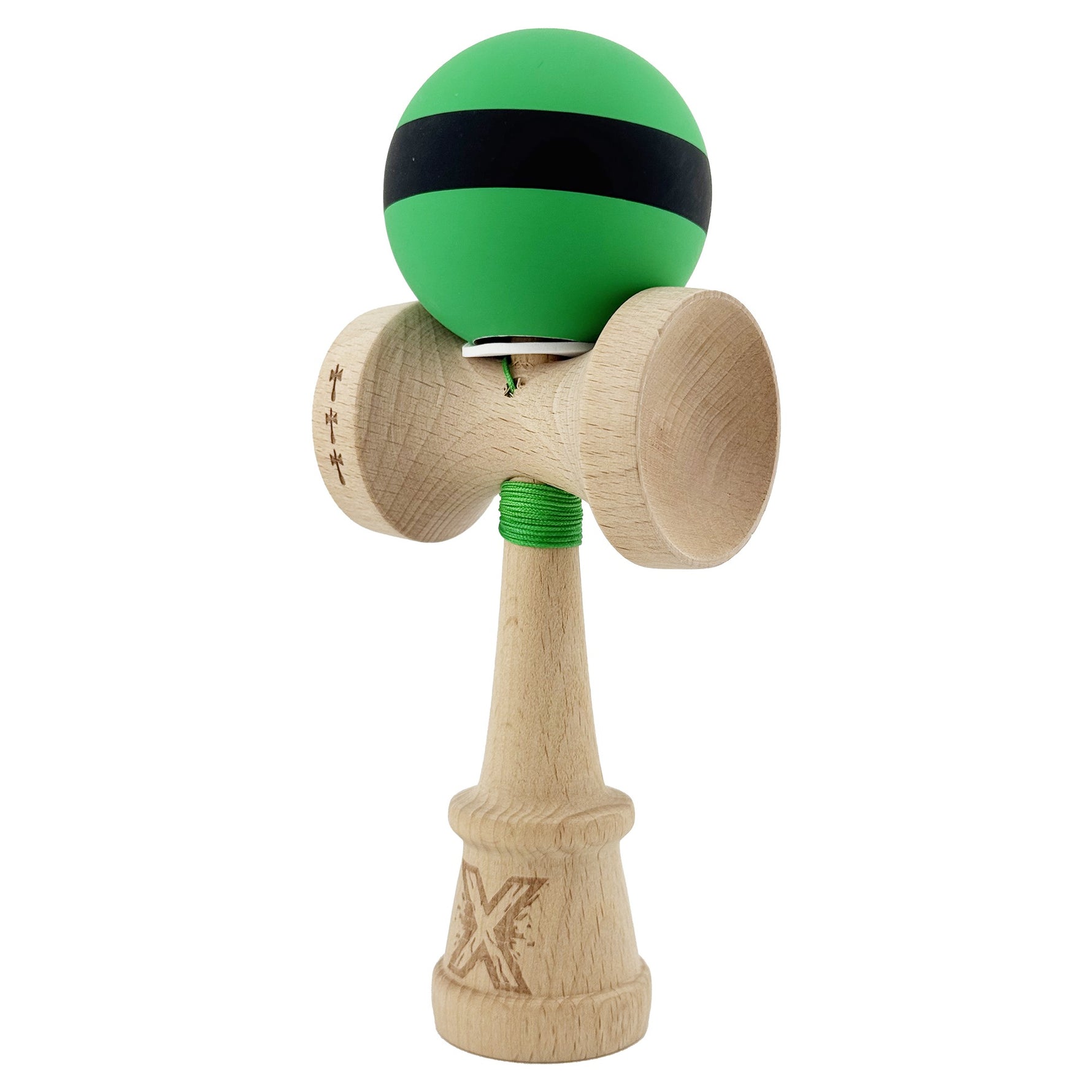 Kendama X Originala, Profesionala, Flippy, Cupe Mari KING SIZE V3, Rubber Grip, Gaura in Baza, Rulment Metalic, din