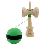 Kendama X Originala, Profesionala, Flippy, Cupe Mari KING SIZE V3, Rubber Grip, Gaura in Baza, Rulment Metalic, din
