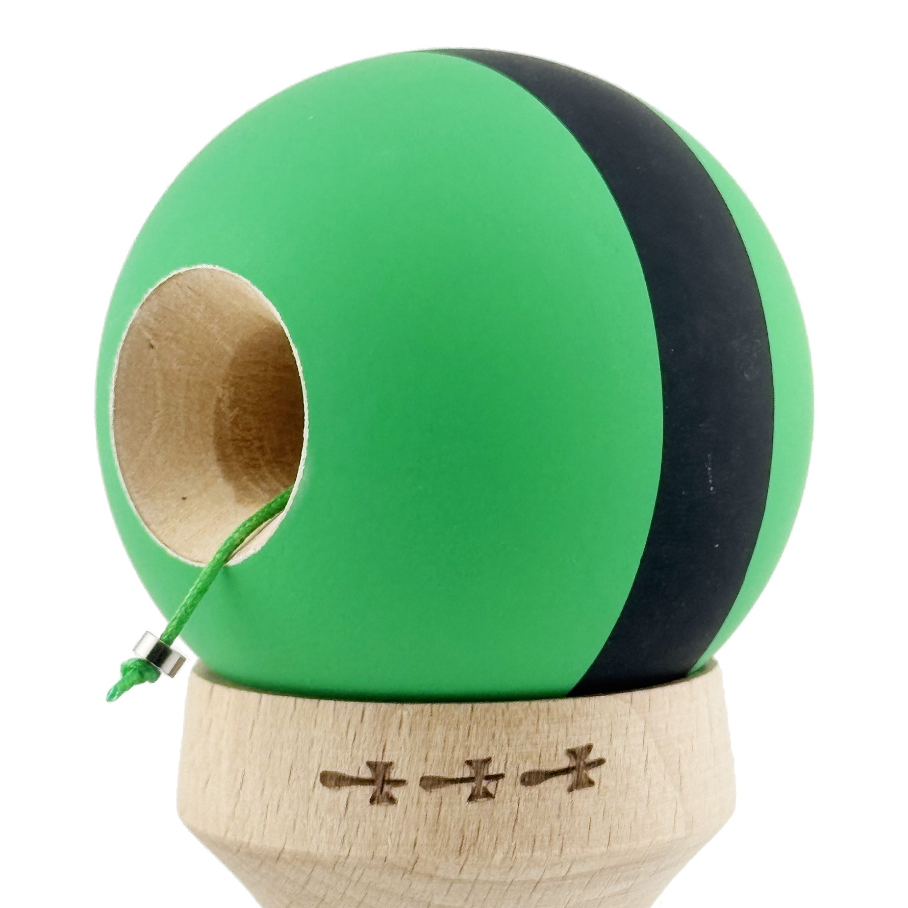 Kendama X Originala, Profesionala, Flippy, Cupe Mari KING SIZE V3, Rubber Grip, Gaura in Baza, Rulment Metalic, din