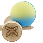 Kendama X Originala, Profesionala, Flippy, Cupe Mari KING SIZE V3, Rubber Grip, Gaura in Baza, Rulment Metalic, din