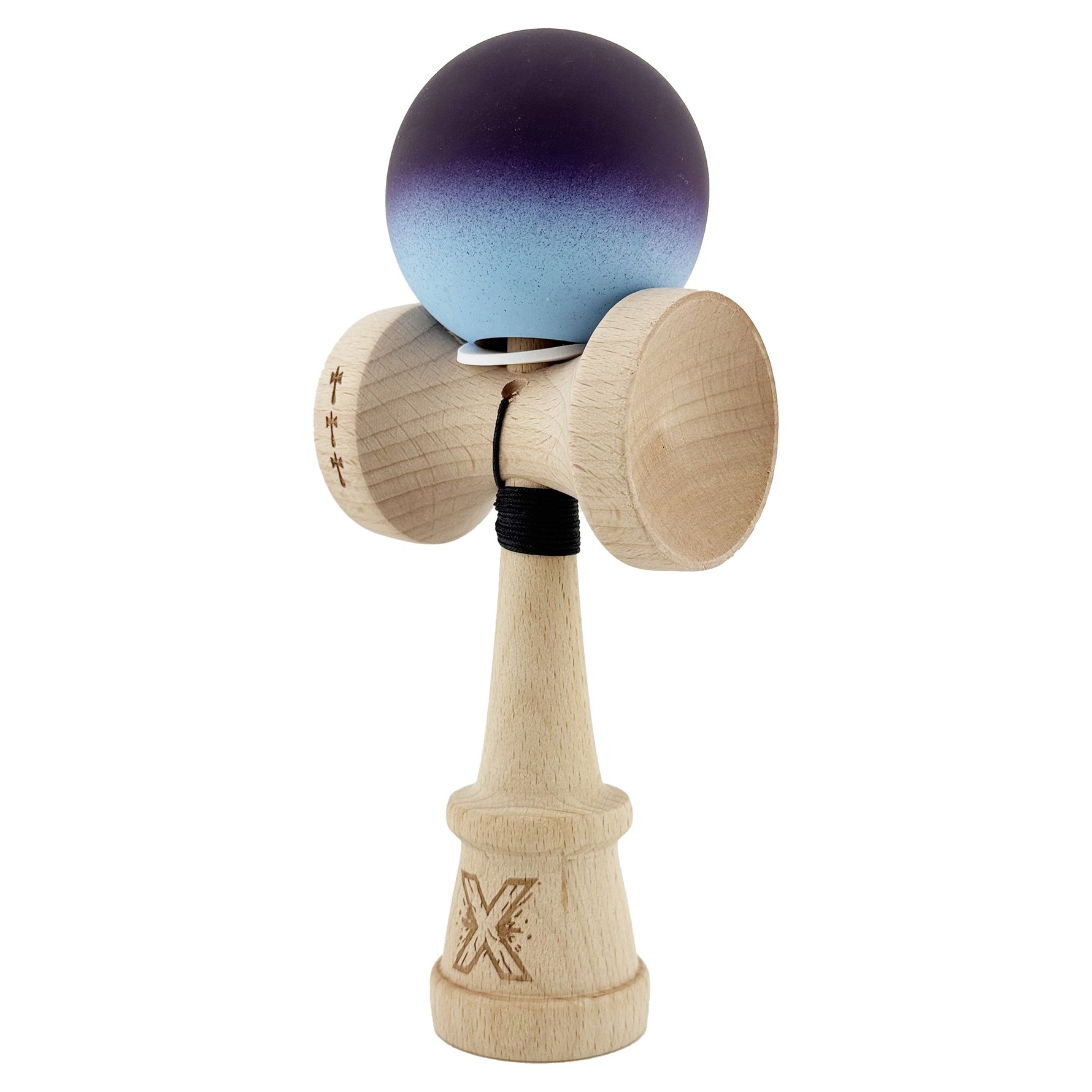 Kendama X Originala, Profesionala, Flippy, Cupe Mari KING SIZE V3, Rubber Grip, Gaura in Baza, Rulment Metalic, din