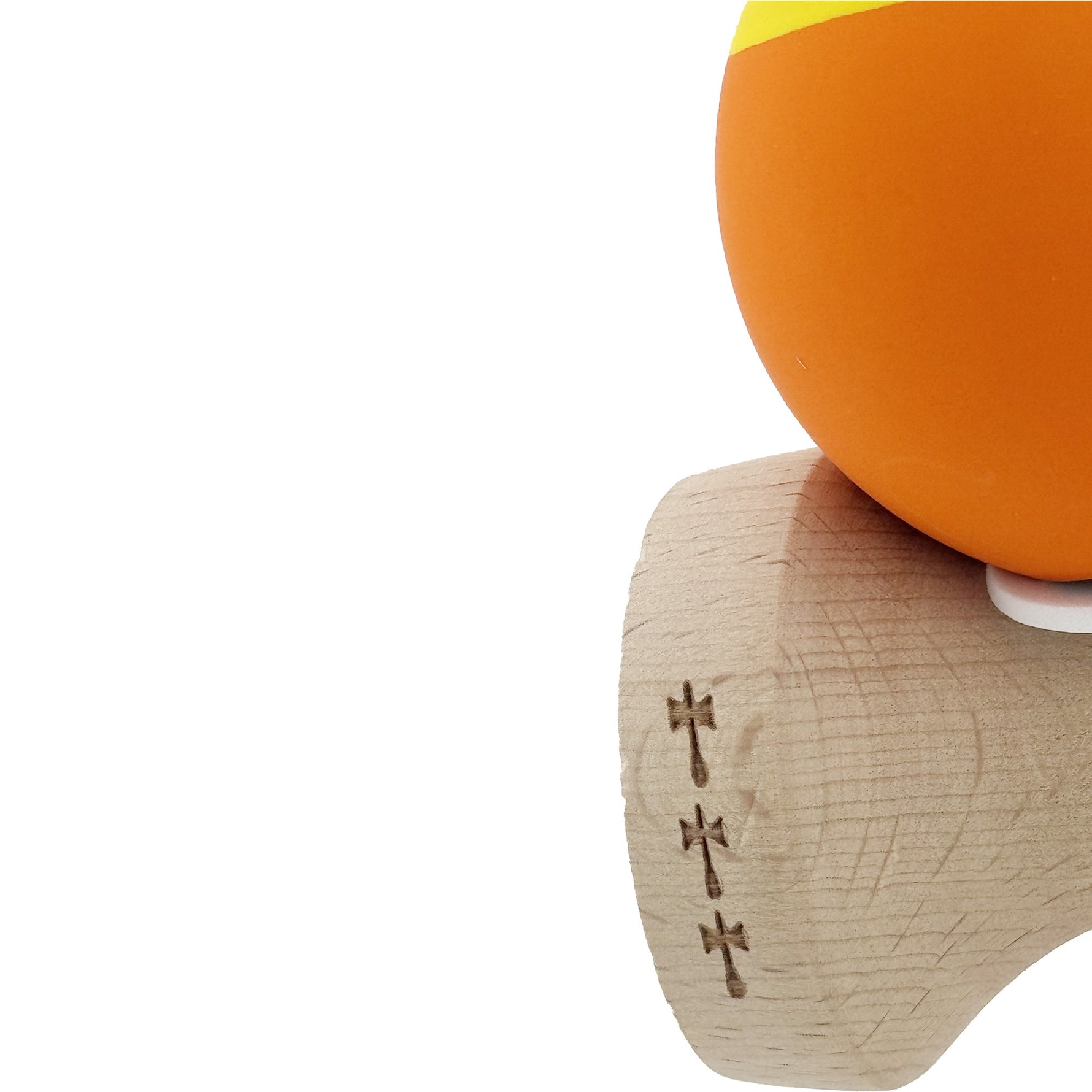 Kendama X Originala, Profesionala, Flippy, Rubber Grip, Cupe Mari KING SIZE V3, Gaura in Baza, Rulment Metalic, din