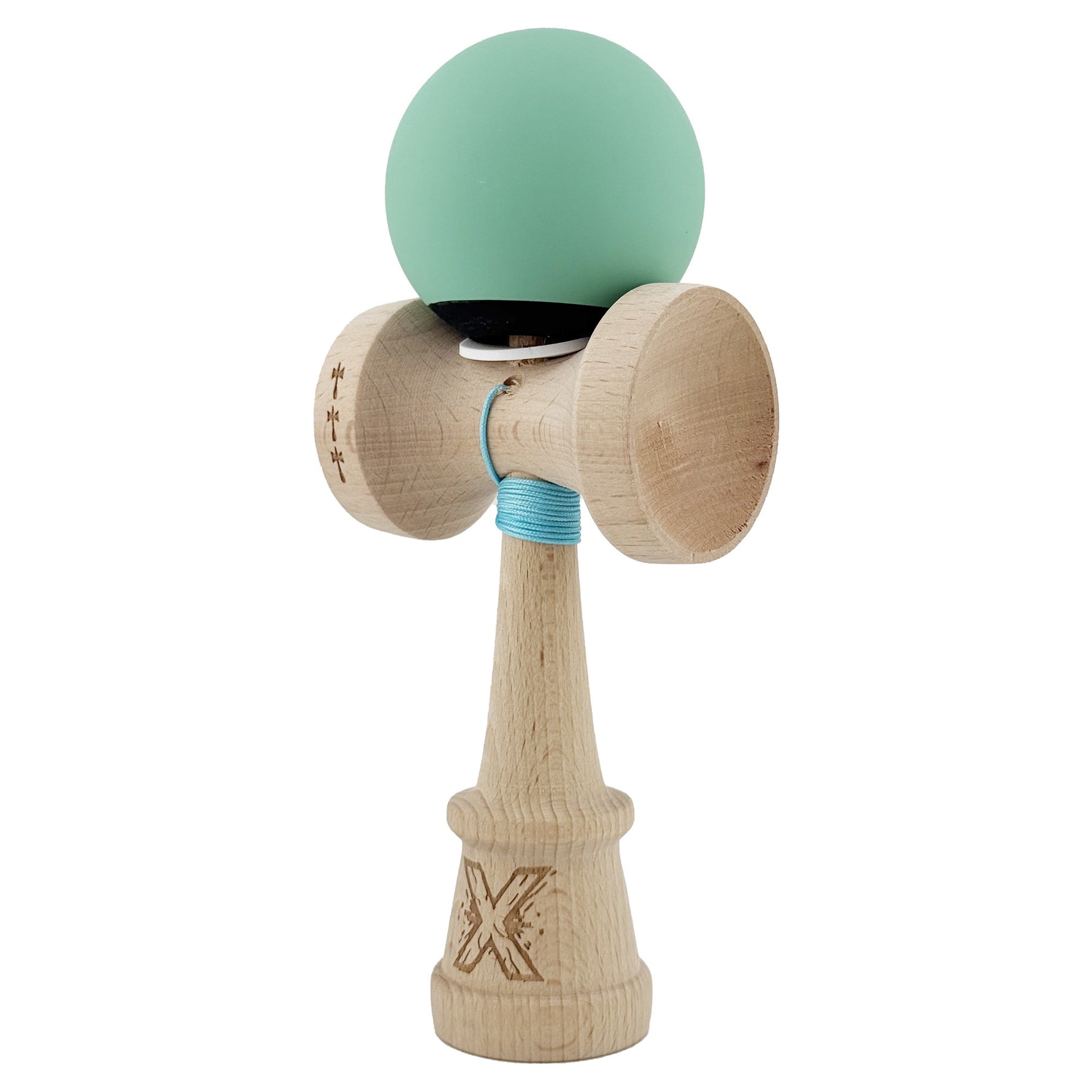 Kendama X Originala, Profesionala, Flippy, Rubber Grip, Cupe Mari KING SIZE V3, Gaura in Baza, Rulment Metalic, din