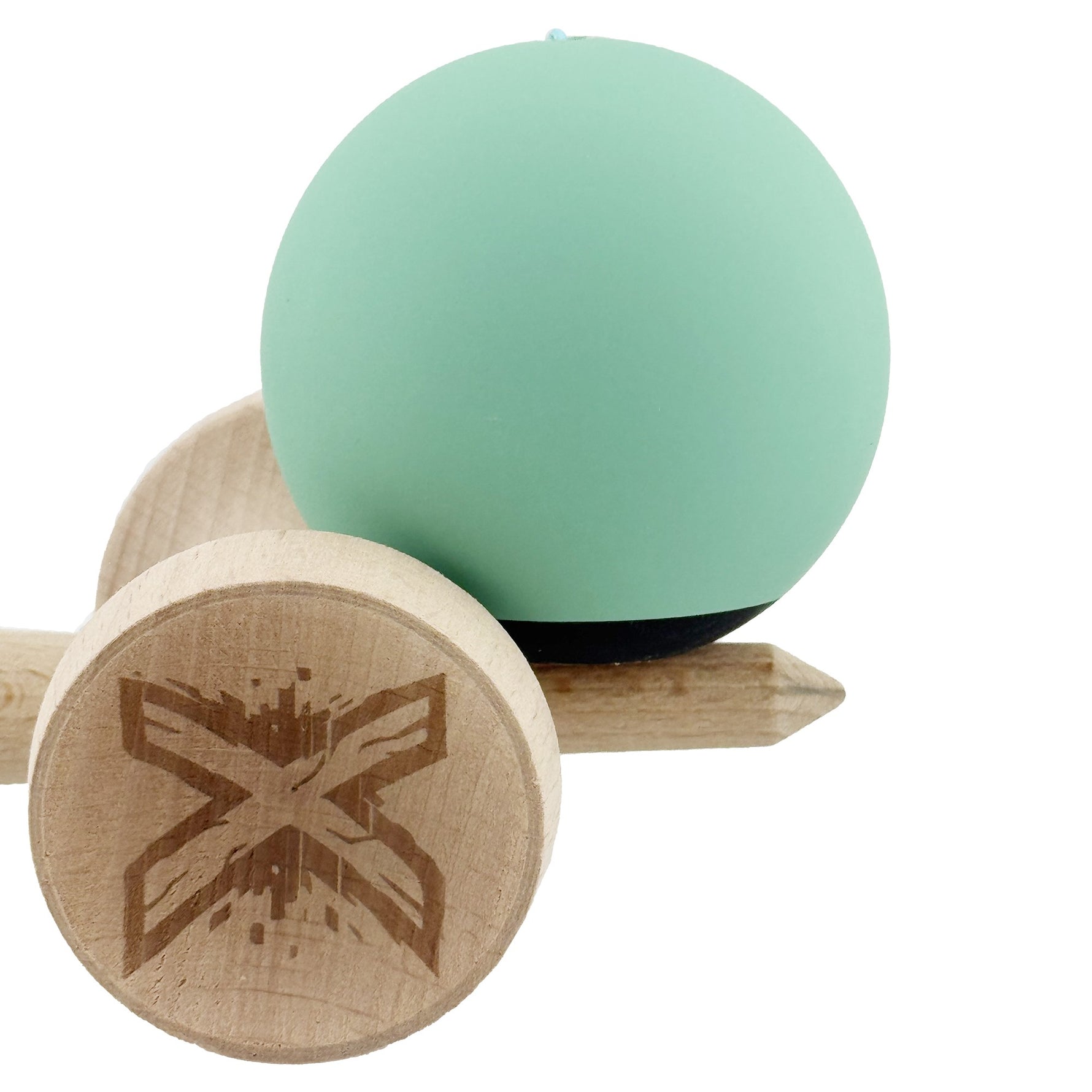 Kendama X Originala, Profesionala, Flippy, Rubber Grip, Cupe Mari KING SIZE V3, Gaura in Baza, Rulment Metalic, din