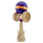 Kendama X Originala, Profesionala, Flippy, NIGHT SKY, Super Sticky cu Cupe Mari KING SIZE V3, Gaura in Baza, Rulment