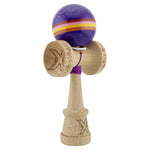 Kendama X Originala, Profesionala, Flippy, NIGHT SKY, Super Sticky cu Cupe Mari KING SIZE V3, Gaura in Baza, Rulment