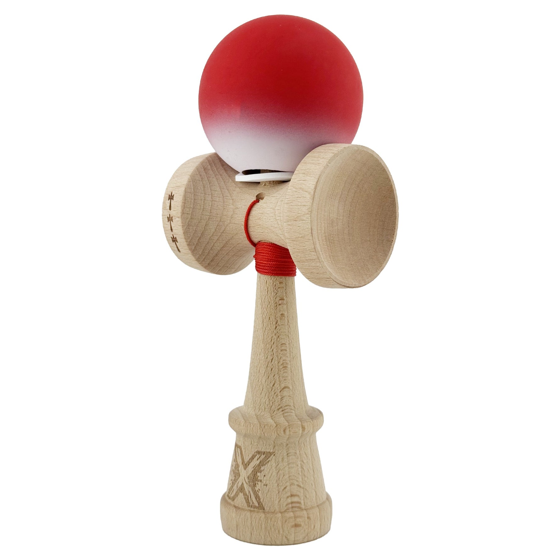 Kendama X Originala, Profesionala, Flippy, Cupe Mari KING SIZE V3, Rubber Grip, Gaura in Baza, Rulment Metalic, din
