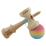 Kendama X Originala, Profesionala, Flippy, Cupe Mari KING SIZE V3, Rubber Grip, Gaura in Baza, Rulment Metalic, din