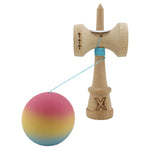Kendama X Originala, Profesionala, Flippy, Cupe Mari KING SIZE V3, Rubber Grip, Gaura in Baza, Rulment Metalic, din