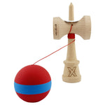 Kendama X Originala, Profesionala, Flippy, Cupe Mari KING SIZE V3, Rubber Grip, Gaura in Baza, Rulment Metalic, din