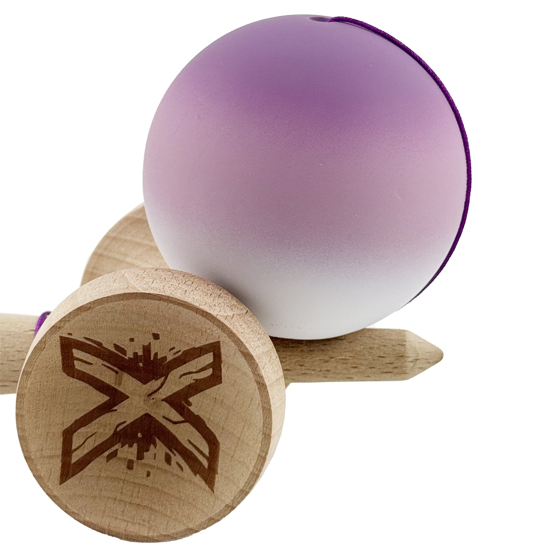 Kendama X Originala, Profesionala, Flippy, Cupe Mari KING SIZE V3, Rubber Grip, Gaura in Baza, Rulment Metalic, din