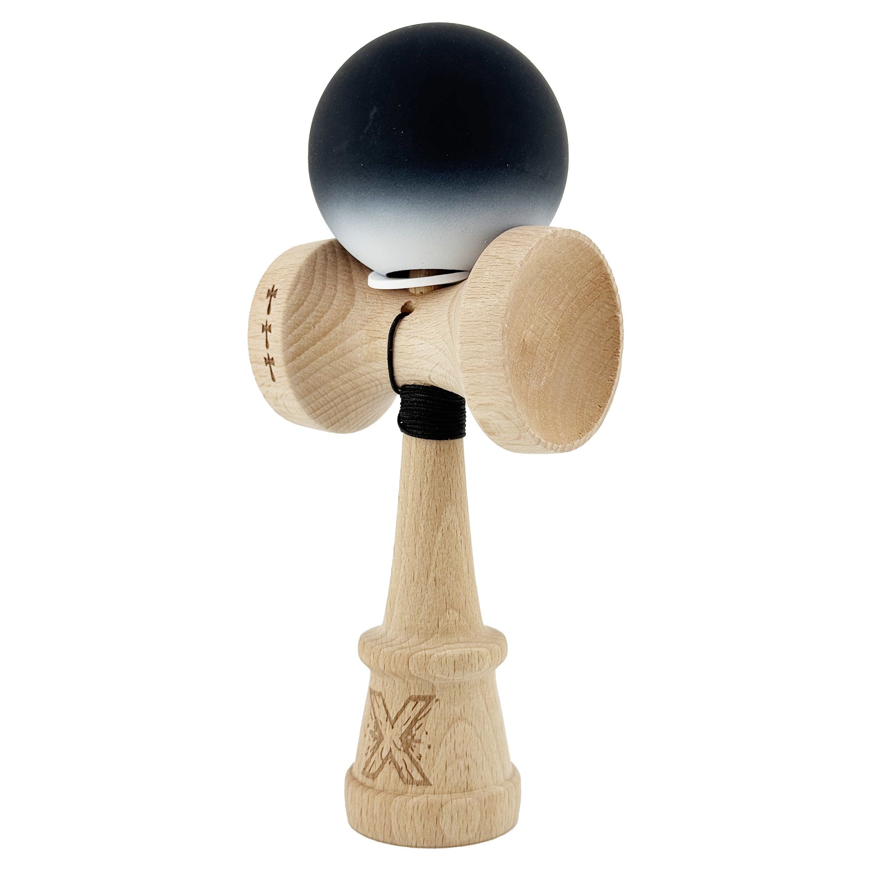Kendama X Originala, Profesionala, Flippy, Cupe Mari KING SIZE V3, Rubber Grip, Gaura in Baza, Rulment Metalic, din