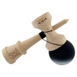 Kendama X Originala, Profesionala, Flippy, Cupe Mari KING SIZE V3, Rubber Grip, Gaura in Baza, Rulment Metalic, din