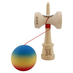 Kendama X Originala, Profesionala, Flippy, Cupe Mari KING SIZE V3, Rubber Grip, Gaura in Baza, Rulment Metalic, din