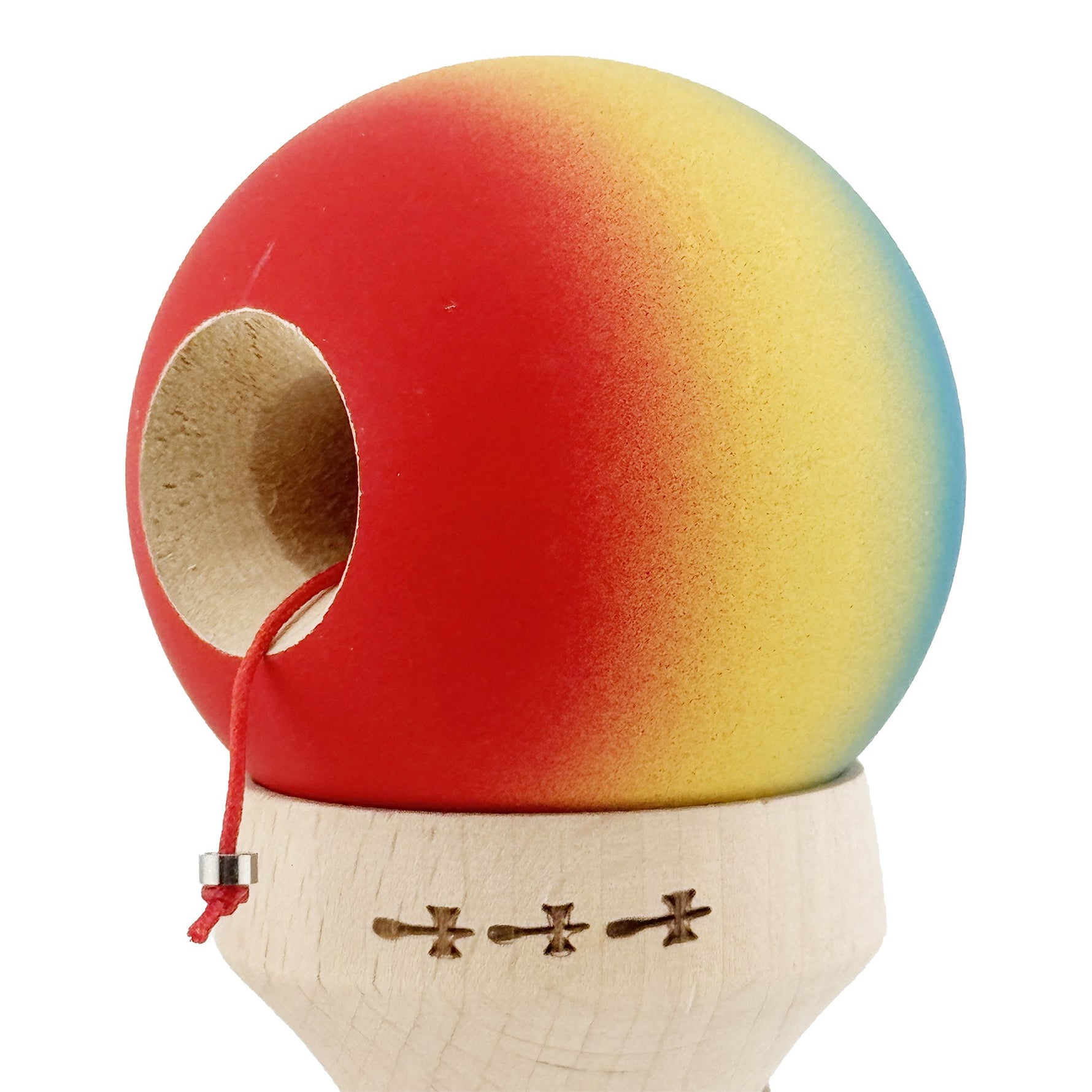 Kendama X Originala, Profesionala, Flippy, Cupe Mari KING SIZE V3, Rubber Grip, Gaura in Baza, Rulment Metalic, din