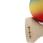 Kendama X Originala, Profesionala, Flippy, Cupe Mari KING SIZE V3, Rubber Grip, Gaura in Baza, Rulment Metalic, din