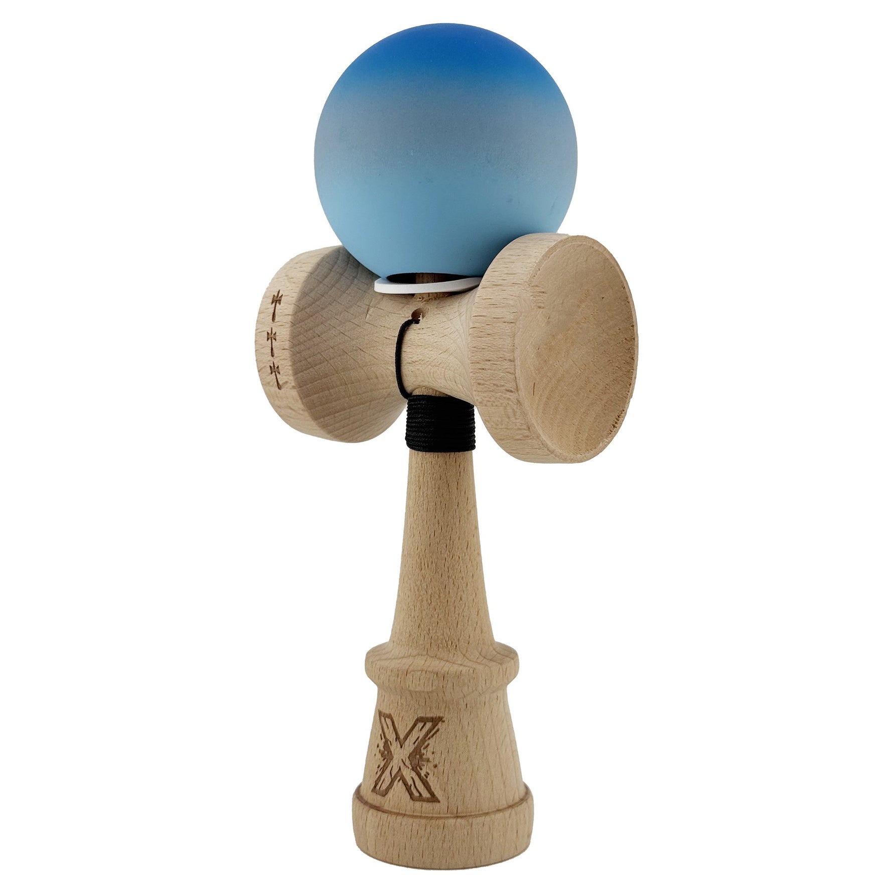 Kendama X Originala, Profesionala, Flippy, Cupe Mari KING SIZE V3, Rubber Grip, Gaura in Baza, Rulment Metalic, din