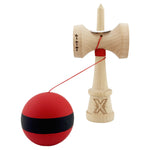 Kendama X Originala, Profesionala, Flippy, Cupe Mari KING SIZE V3, Rubber Grip, Gaura in Baza, Rulment Metalic, din