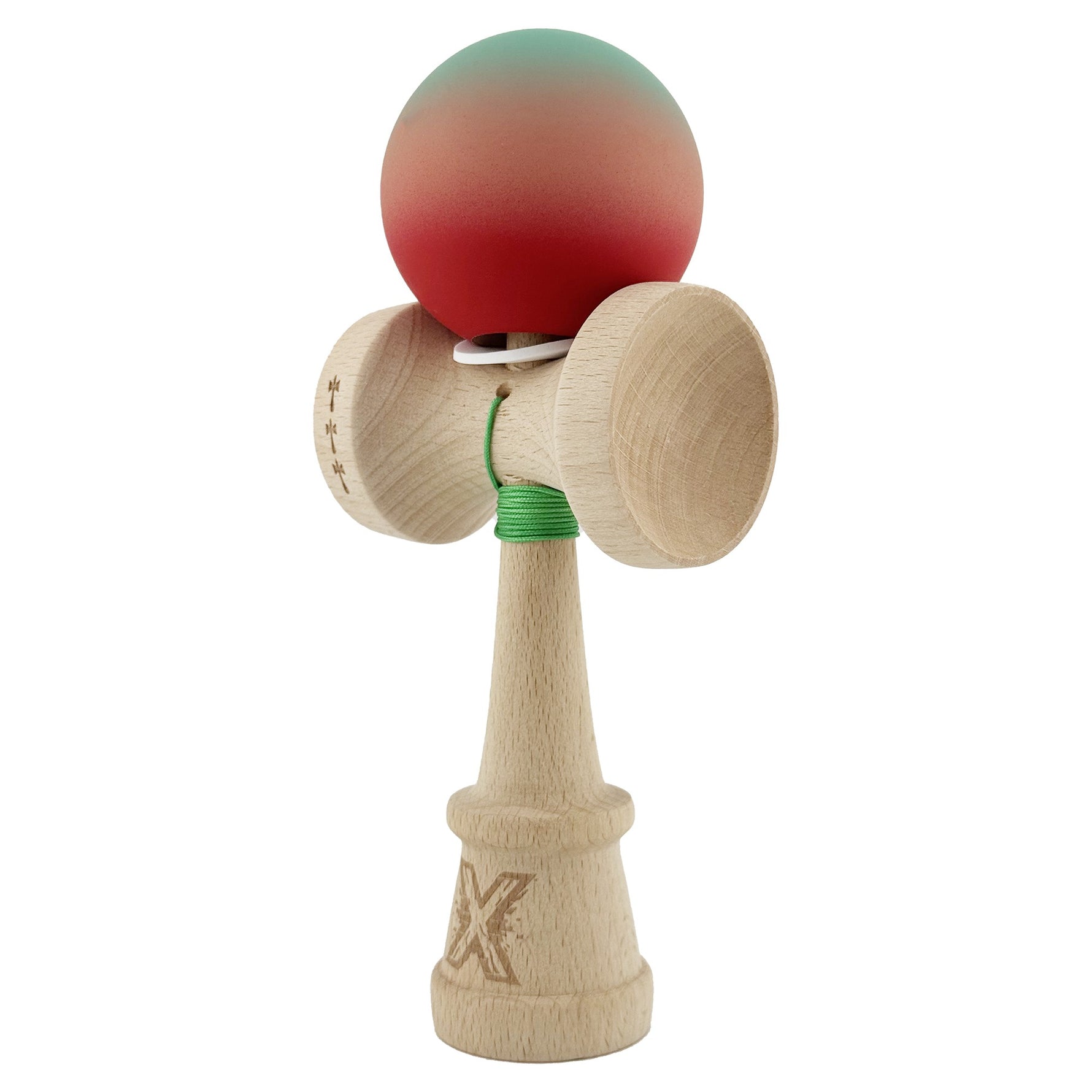 Kendama X Originala, Profesionala, Flippy, Cupe Mari KING SIZE V3, Rubber Grip, Gaura in Baza, Rulment Metalic, din