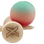 Kendama X Originala, Profesionala, Flippy, Cupe Mari KING SIZE V3, Rubber Grip, Gaura in Baza, Rulment Metalic, din