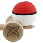 Kendama X Originala, Profesionala, Flippy, Cupe Mari KING SIZE V3, Rubber Grip, Gaura in Baza, Rulment Metalic, din