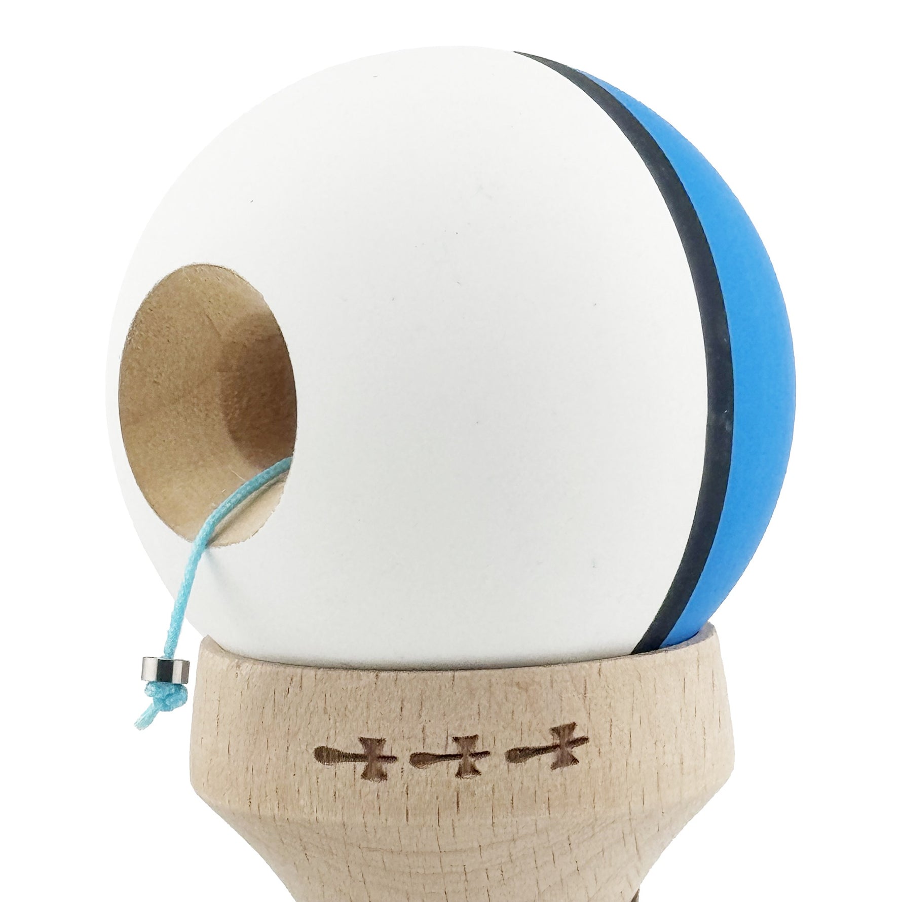 Kendama X Originala, Profesionala, Flippy, Cupe Mari KING SIZE V3, Rubber Grip, Gaura in Baza, Rulment Metalic, din